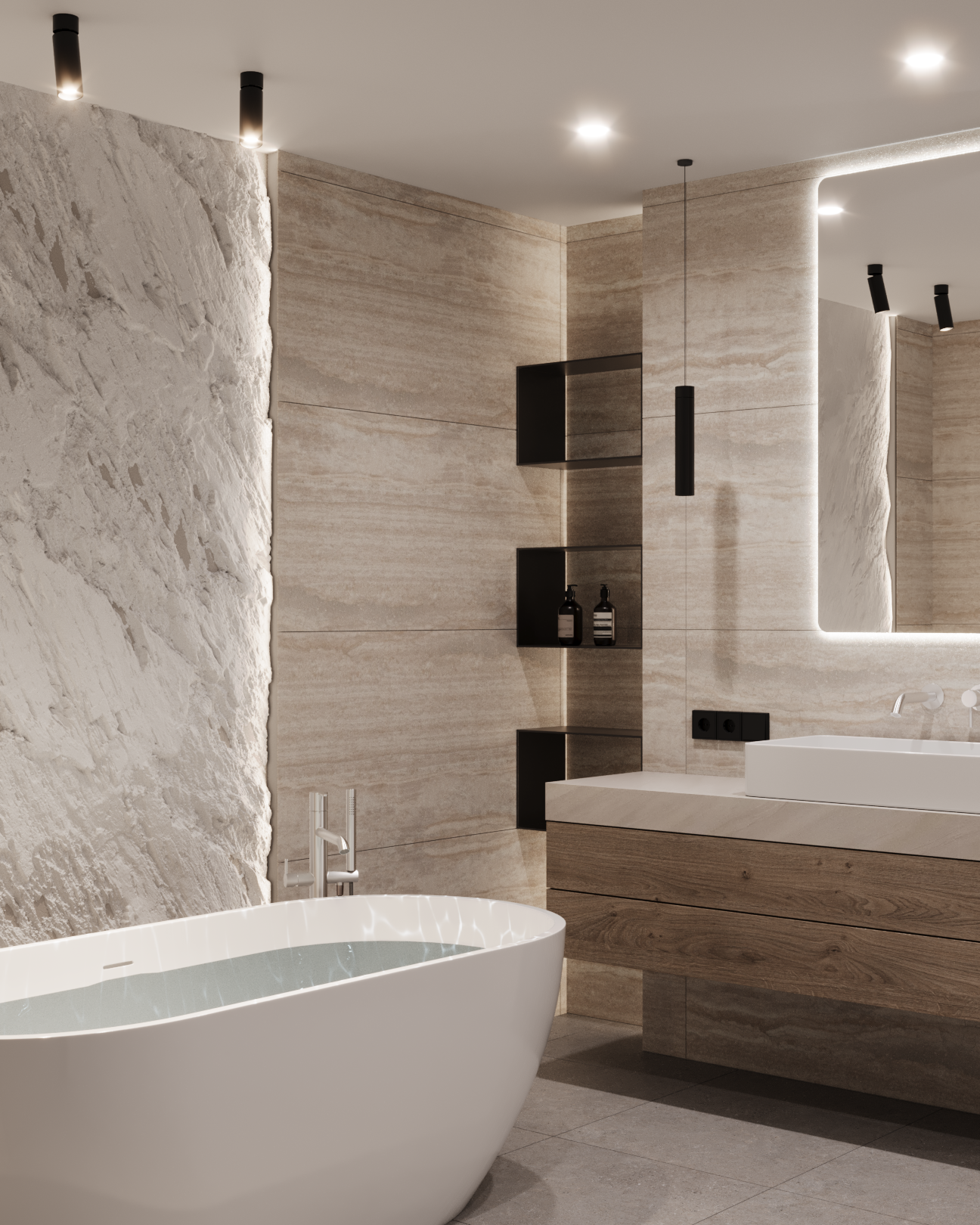 Дизайн проект санузла в Полоцке