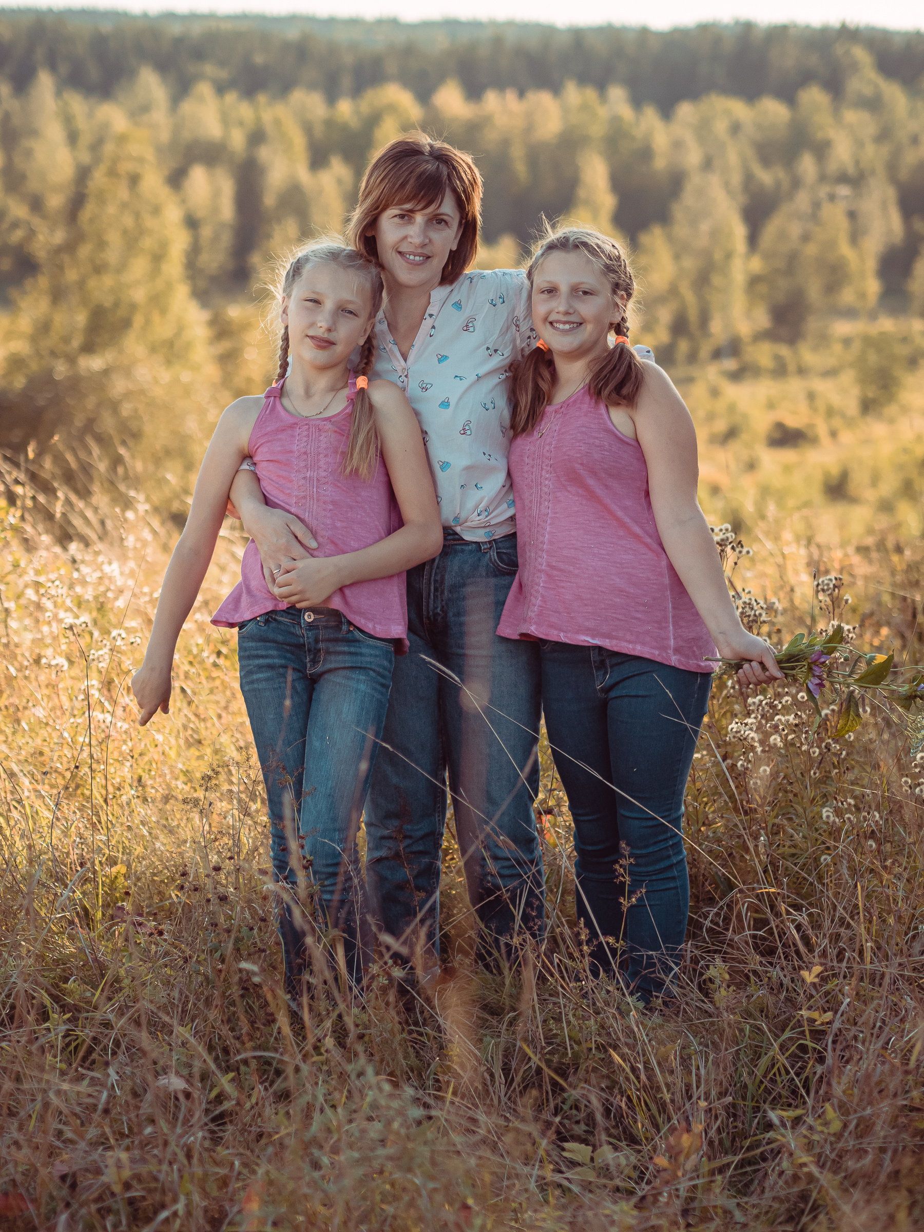 красивая фотосессия на природе