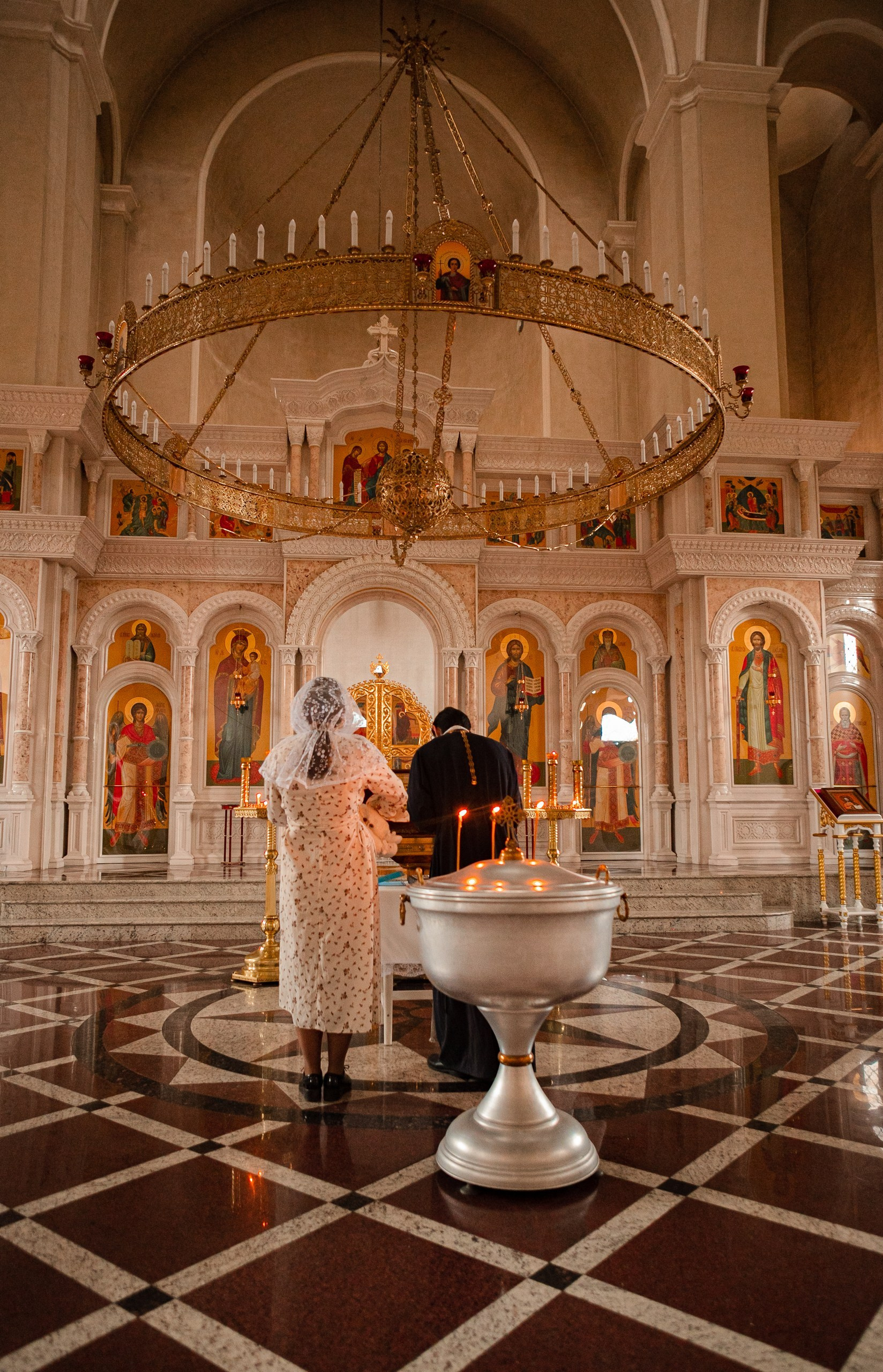 Таинство крещения. Фотограф Неверова Катерина