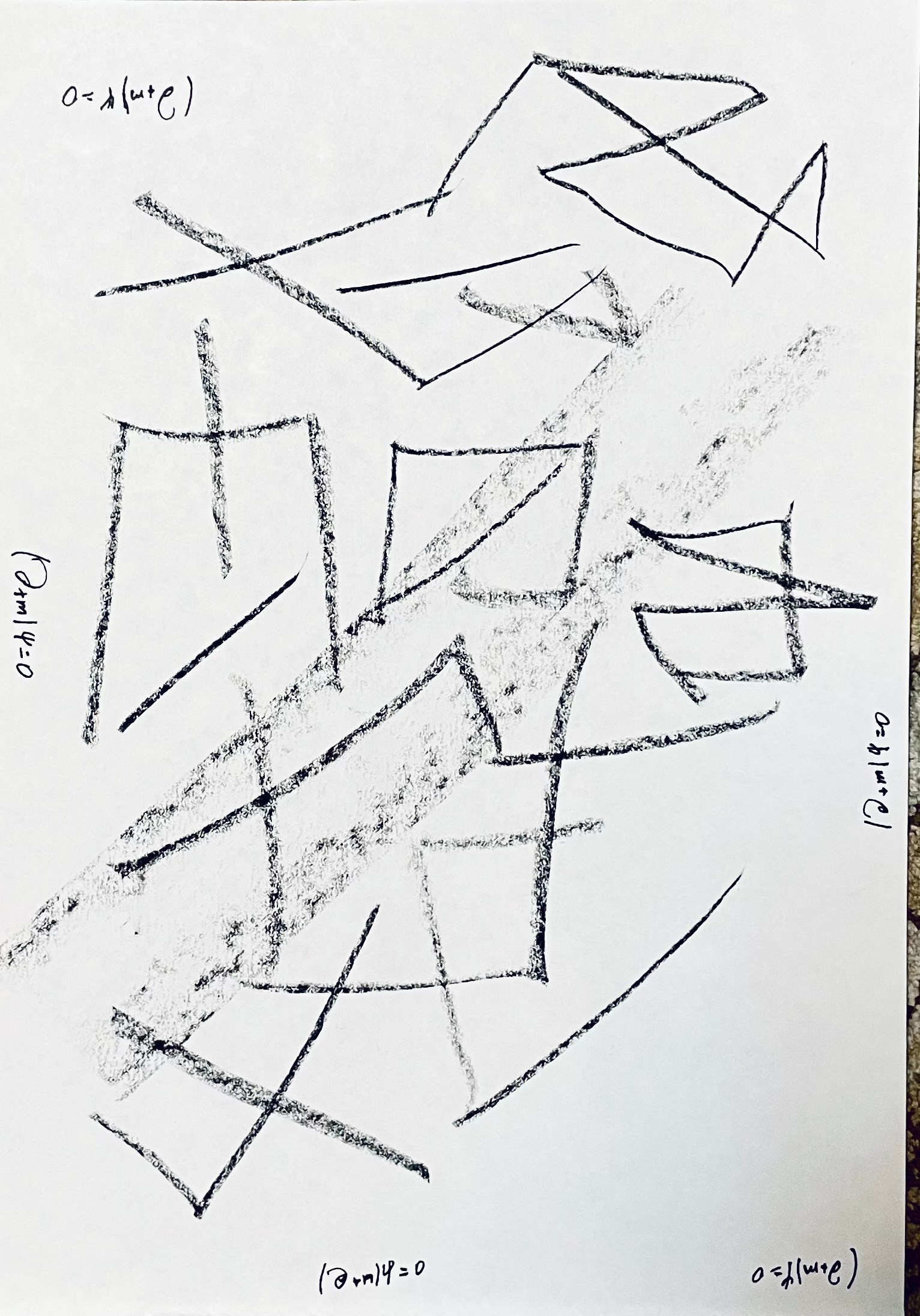 The drawings, the series. Visual artist, photographer Liana Darenskaya, Moscow