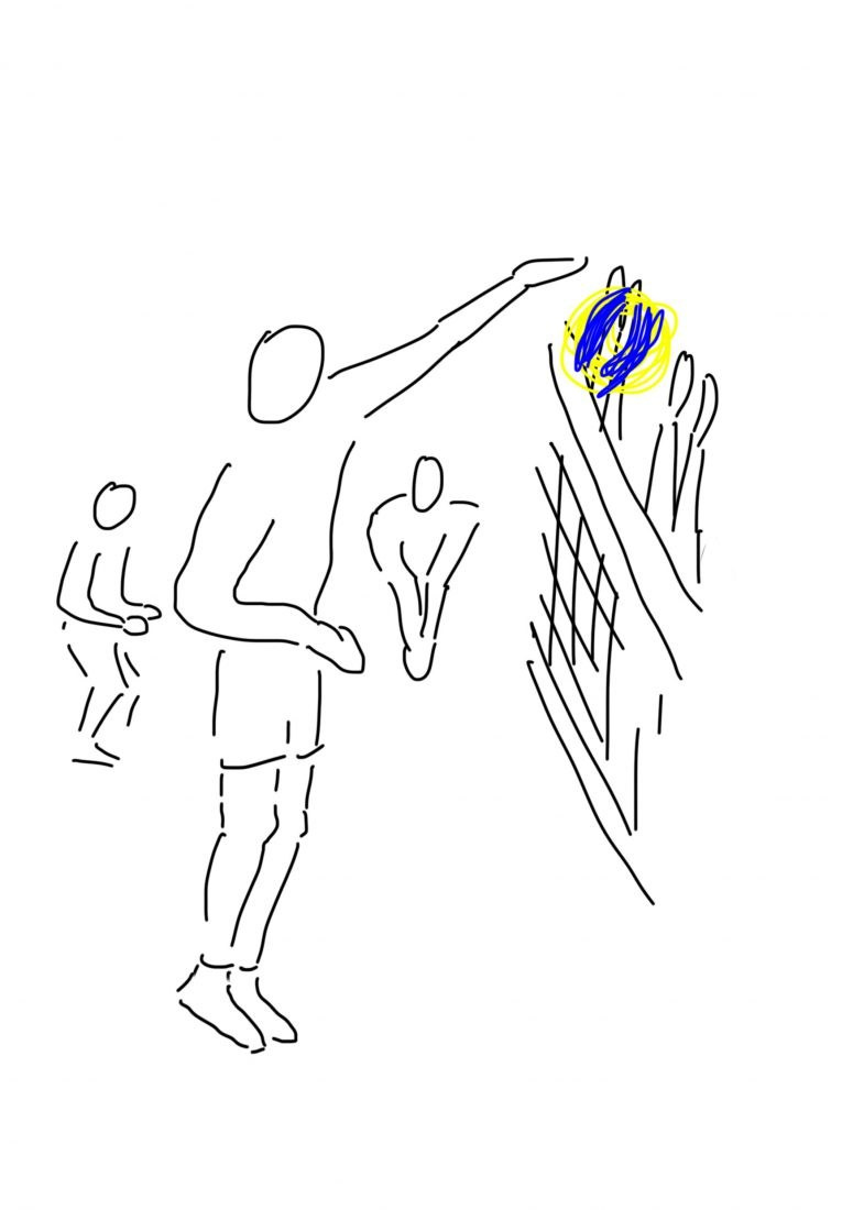 Эскиз для корпоративной спортивной фотосессии