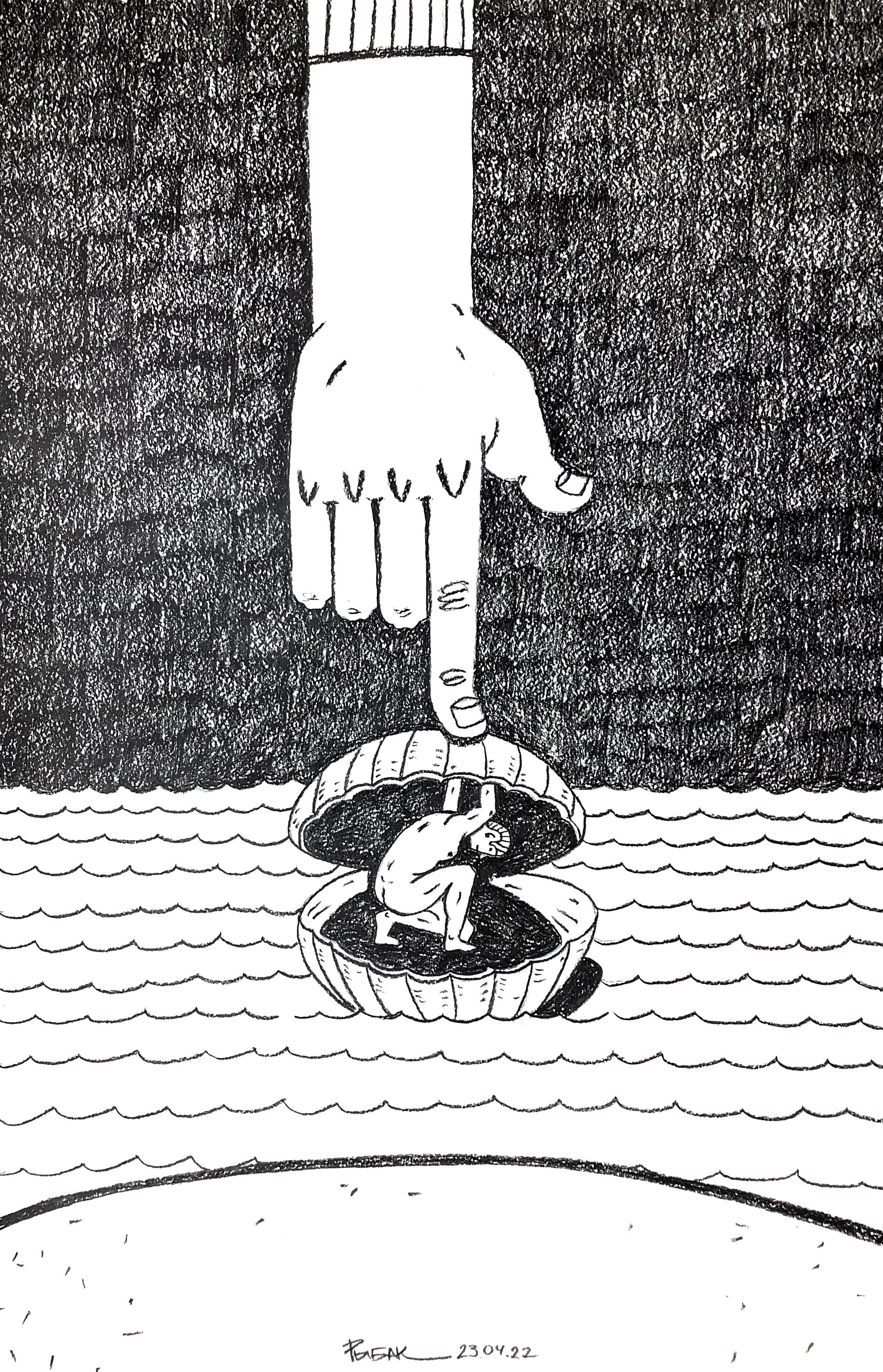 Графика 2022. Художник Рыбак Николай