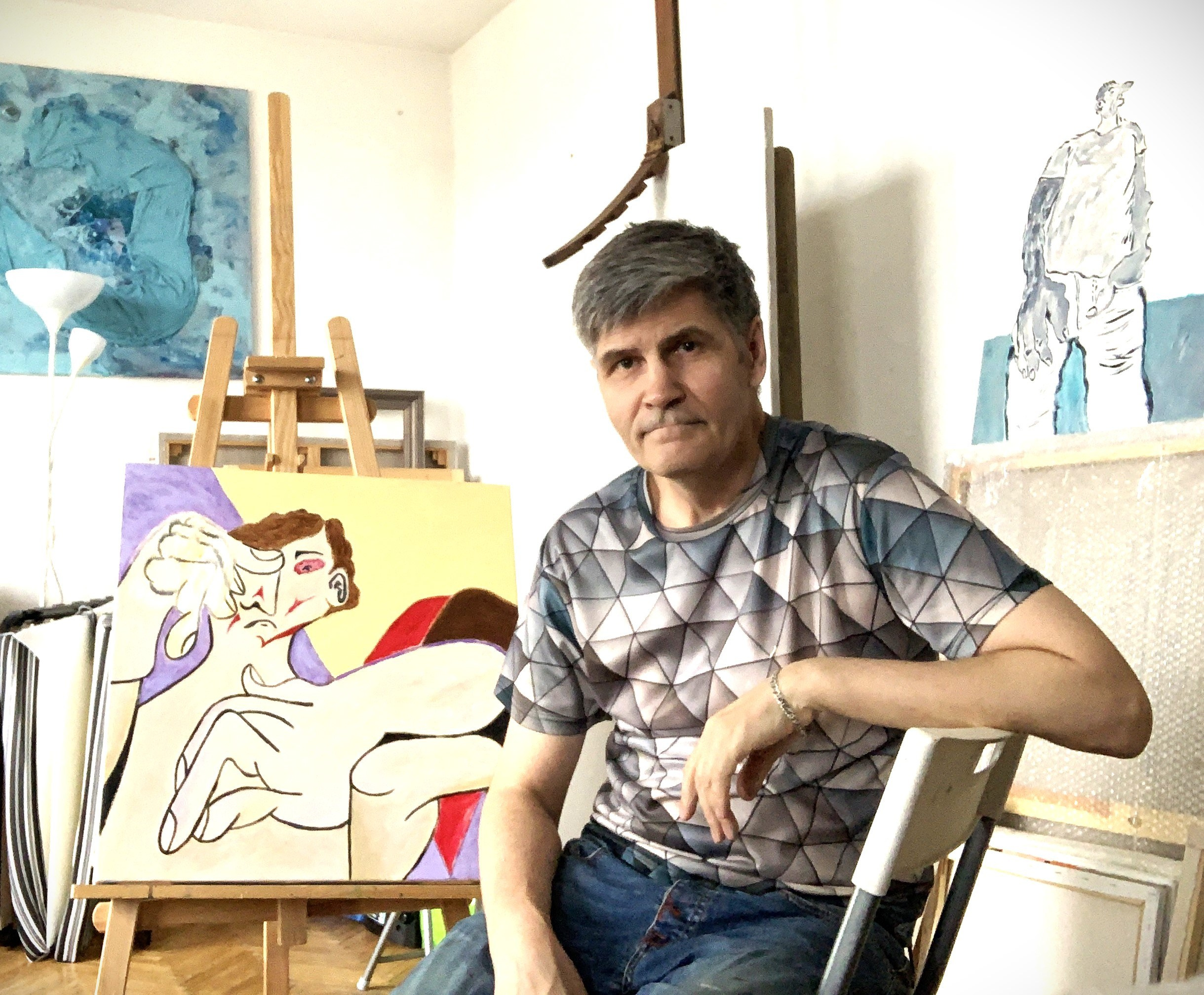 CV & Biography. Artist Oleg Semenovykh