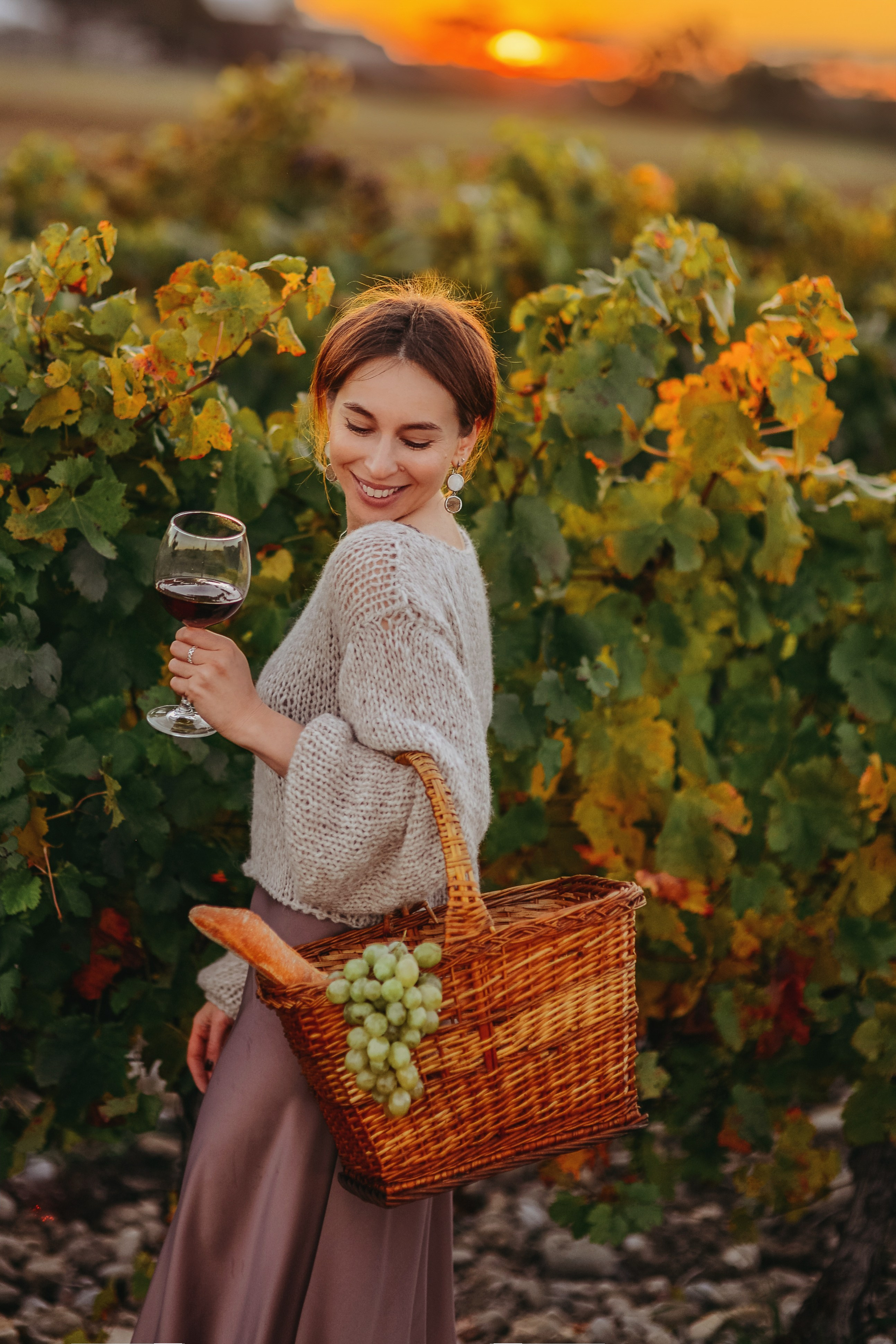 🍁 Séances Photo d’Automne dans les Vignobles de Provence. Photographer in Provence Julia Lipiainen