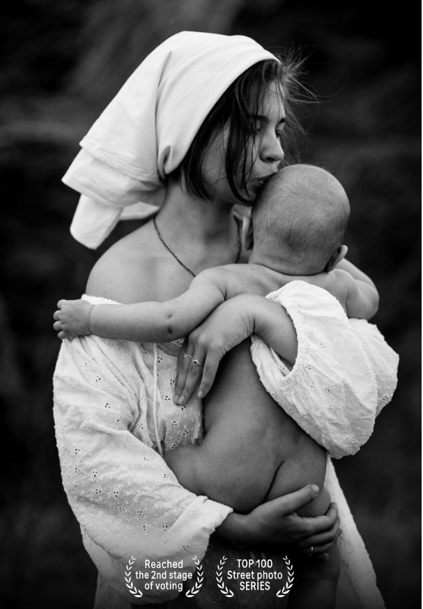 фотография vogue, фотосессия новорожденного, мадонна