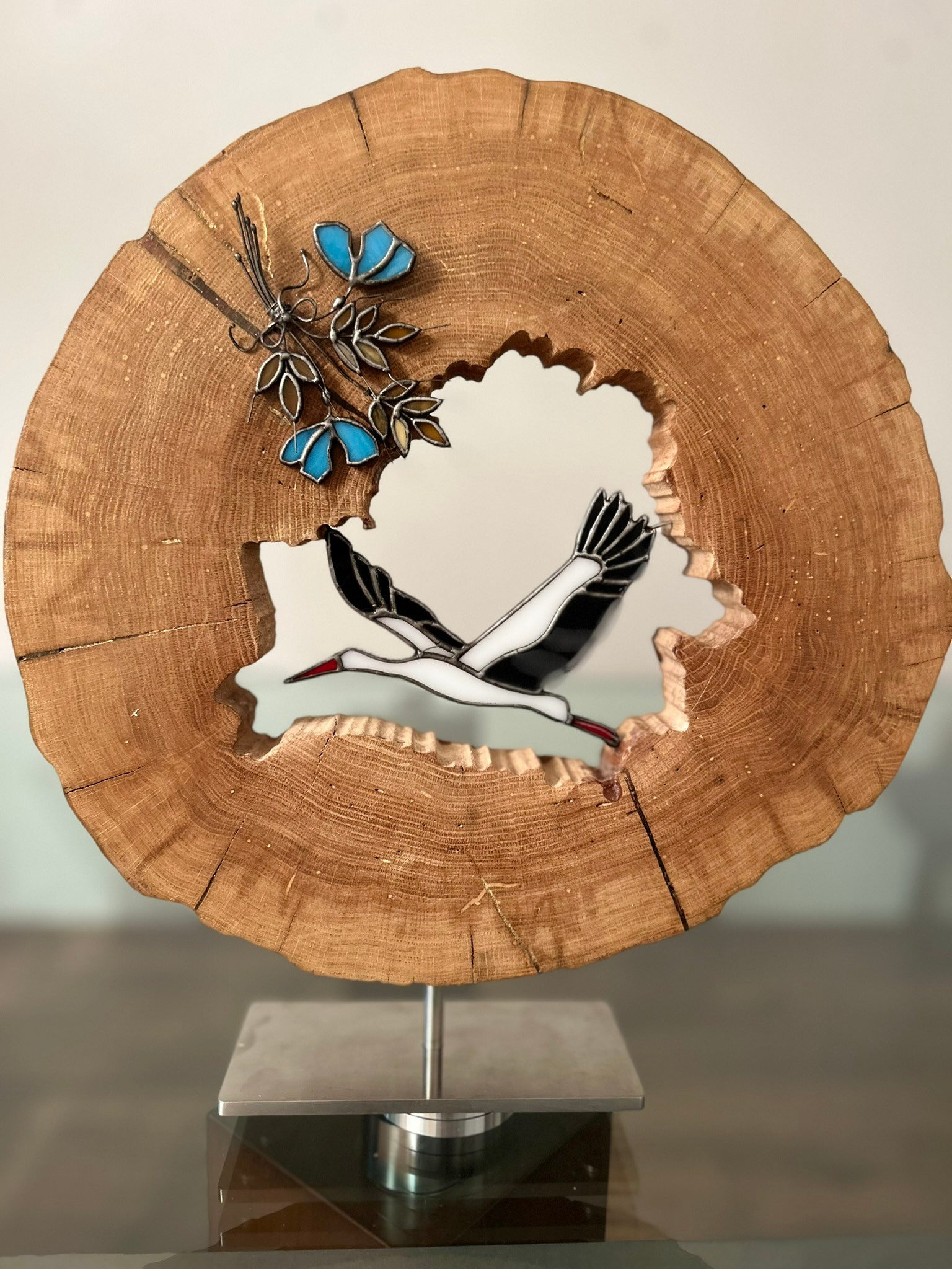 Бусел - символ белорусского края. Карта Беларуси 