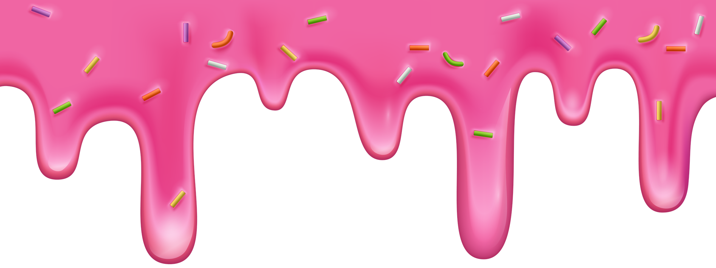 подтеки сладкой глазури