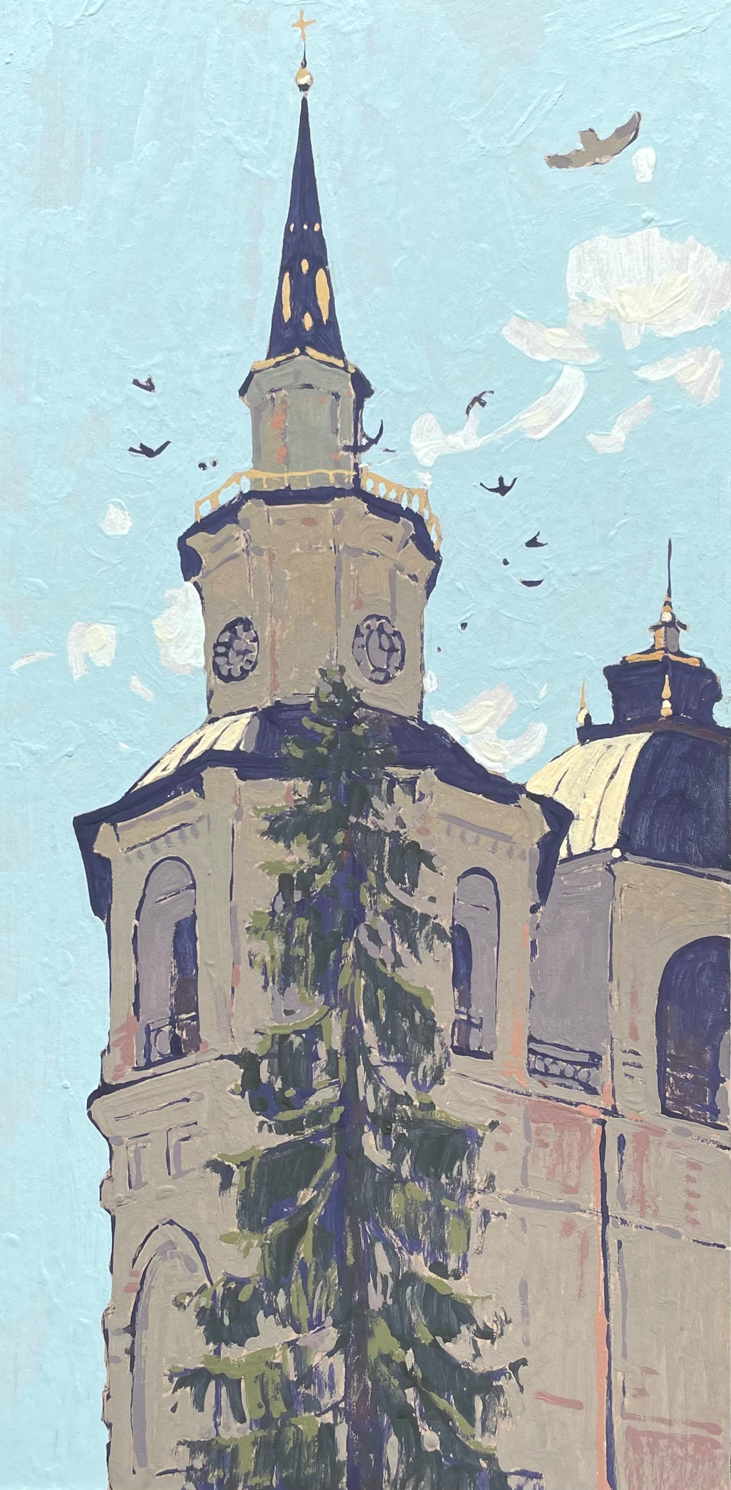 Пейзажи. Художница Лиза Владимирова