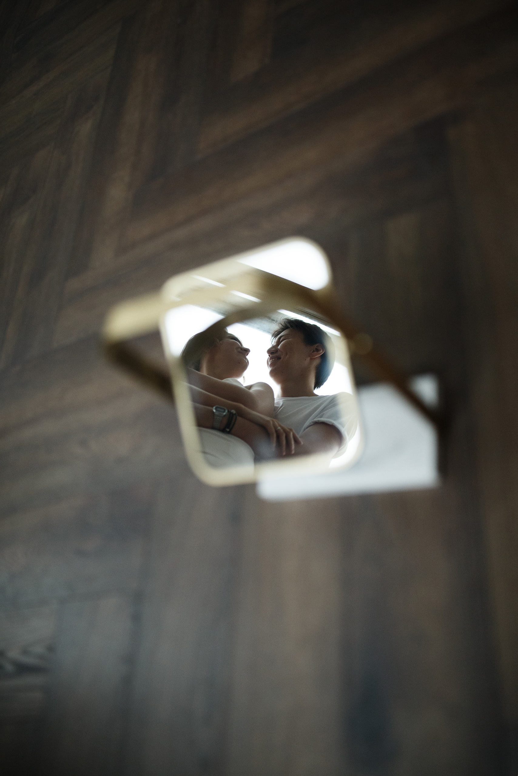 Фотосессия в студии при естественном освещении